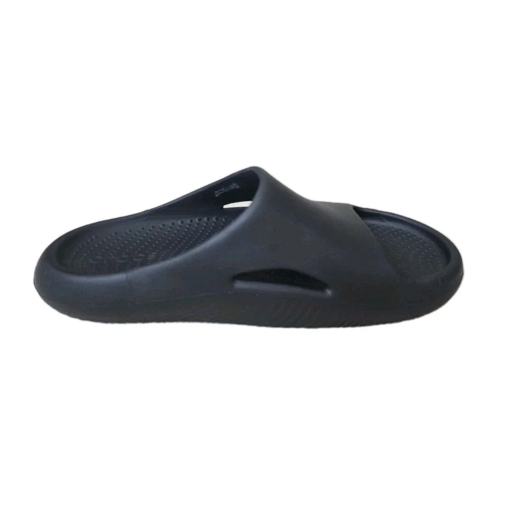 Crocs Mellow Recovery Slide Sandals Black Black Womens Size 11  Men’s Size 9